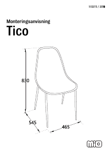 Hướng dẫn sử dụng Mio Tico Ghế