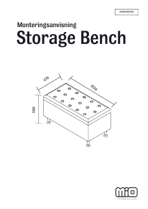 Mode d’emploi Mio New York Banc