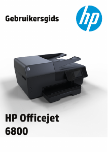 Handleiding HP OfficeJet 6820 Multifunctional printer