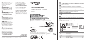 Instrukcja Countryside ASYHT0755020 Nożyce do żywopłotu