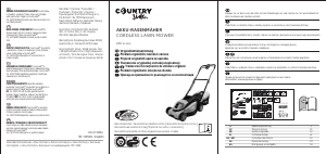 Instrukcja Countryside QT3025A Kosiarka