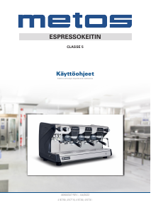 Käyttöohje Metos Classe 5 Espressokeitin