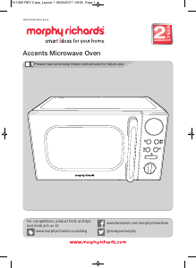 Handleiding Morphy Richards 511500 Accents Magnetron