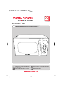 Manual Morphy Richards 511503 Microwave