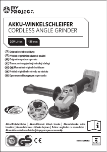 Manual My Project S0M-KZL2-125T Polizor unghiular