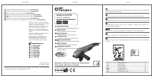 Manual My Project S1M-KZ50-125-T Polizor unghiular