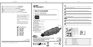 Manuál My Project DM-130A Přímá bruska