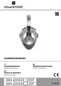 Bedienungsanleitung Newcential IAN 431656 Schnorchel