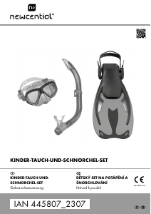 Bedienungsanleitung Newcential IAN 445807 Schnorchel