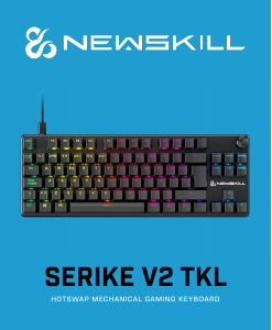 Manual Newskill NS-KB-SERIKEV2-TKL Keyboard