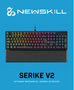 Manuale Newskill NS-KB-SERIKEV2 Tastiera