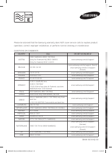 Manual Samsung MS28J5255US/EU Microwave