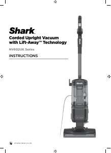 Manual Shark NV602UK Vacuum Cleaner