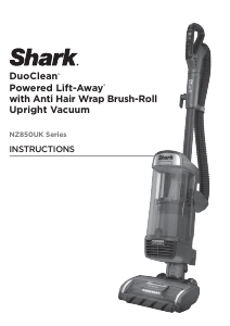 Manual Shark NZ850UKT Vacuum Cleaner