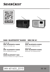 Mode d’emploi SilverCrest SRB 5W A1 Radio