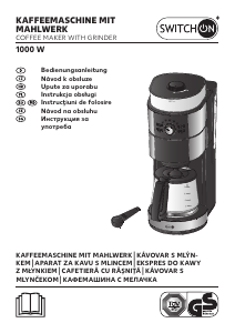 Bedienungsanleitung Switch On CM-PA0201 Kaffeemaschine