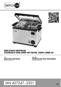 Bedienungsanleitung Switch On SOEF3 2000 C4 Fritteuse