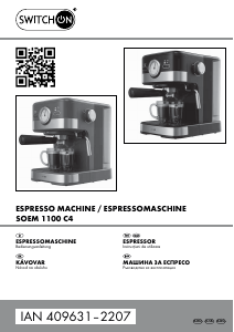 Наръчник Switch On SOEM 1100 C4 Машина за еспресо