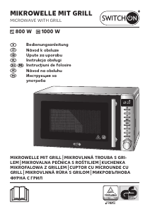 Manuál Switch On MW-I0001 Mikrovlnná trouba