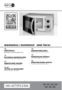 Instrukcja Switch On IAN 437595 Kuchenka mikrofalowa