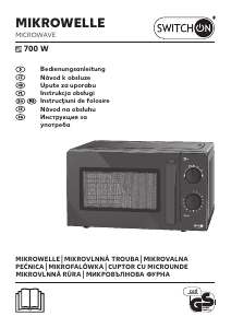 Manuál Switch On MW-H0201 Mikrovlnná trouba