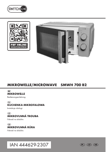 Instrukcja Switch On SMWH 700 B2 Kuchenka mikrofalowa