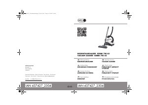 Manual Switch On IAN 437427 Vacuum Cleaner