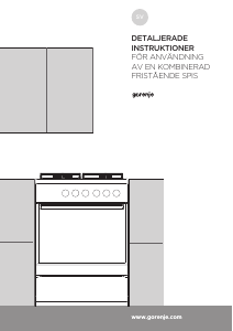 Bruksanvisning Gorenje K617E14WKD Spis