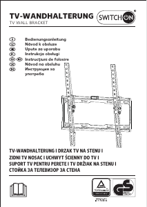 Bedienungsanleitung Switch On TV-A0202 Wandhalterung