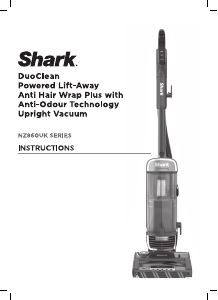 Manual Shark NZ860UK Vacuum Cleaner