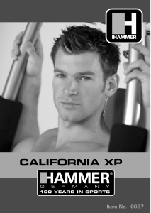 Bedienungsanleitung Hammer California XP Kraftstation