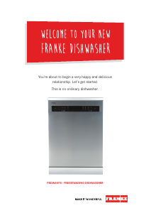 Manual Franke FRDW 60 FS Dishwasher