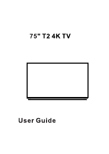 Handleiding Cello C75238T2-4K LED televisie