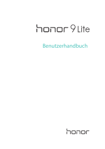 Bedienungsanleitung Honor 9 Lite Handy