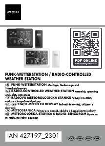 Handleiding LIV&BO IAN 427197 Weerstation