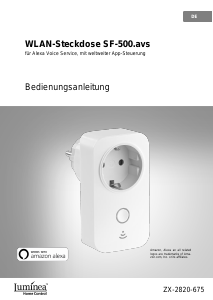 Bedienungsanleitung Luminea ZX-2820-675 SF-500.avs Intelligente Steckdose