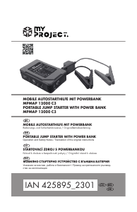 Manual My Project IAN 425895 Jump Starter