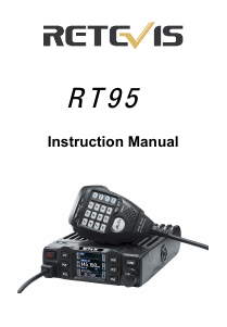 Manual Retevis RT95 Transceiver