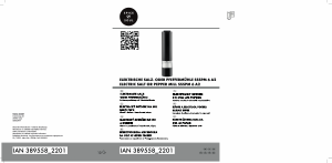 Priručnik Spice & Soul SSSPM 6 A2 Mlinac za sol i papar