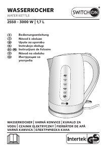 Наръчник Switch On WK-L1901 Чайник