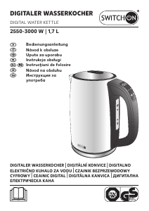 Bedienungsanleitung Switch On WK-PA0002 Wasserkocher