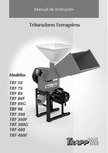 Manual Trapp TRF 80F Triturador