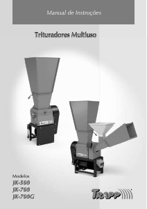 Manual Trapp JK 700 Triturador