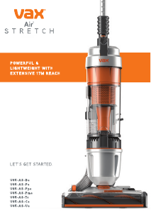 Manual Vax U85-AS-Pme Air Stretch Vacuum Cleaner