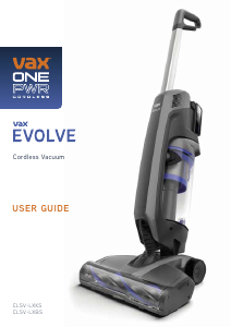 Manual Vax CLSV-LXKS Evolve Vacuum Cleaner