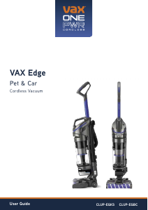 Manual Vax CLUP-EGKS Edge Vacuum Cleaner