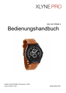Bedienungsanleitung XLYNE QIN XW PRIME II Smartwatch