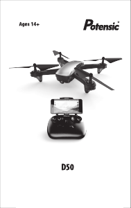 Bedienungsanleitung Potensic D50 Drohne