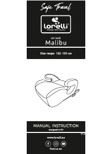 Manual Lorelli Malibu Car Seat