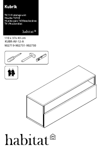 Kasutusjuhend Habitat Kubrik Telerialus